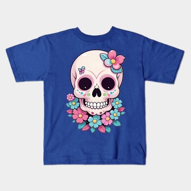 Sugar Bonez for Kids 15 Kids T-Shirt by Absinthe Society 